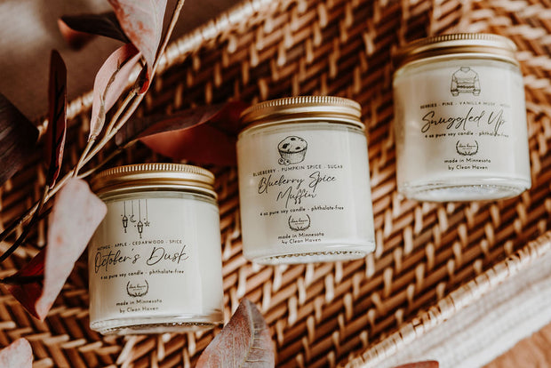 Cutie Glass Candle Trio