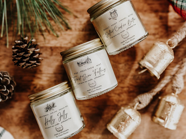 Cutie Glass Candle Trio