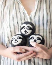 Sloth Trio Eco Dryer Ball Trio