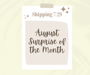 August Clean Haven Naturals Surprise Monthly Subscription Box