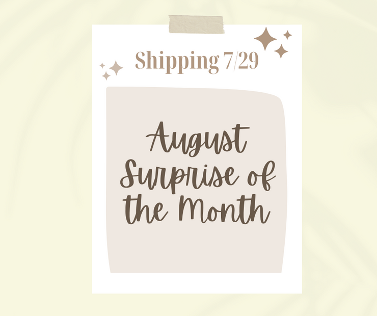 August Clean Haven Naturals Surprise Monthly Subscription Box