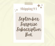 September Clean Haven Naturals Surprise Monthly Subscription Box