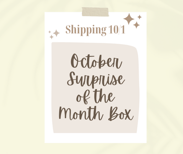 October Clean Haven Naturals Surprise Monthly Subscription Box