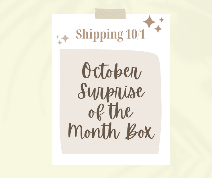 October Clean Haven Naturals Surprise Monthly Subscription Box