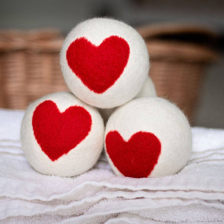 Heart Trio Eco Dryer Balls
