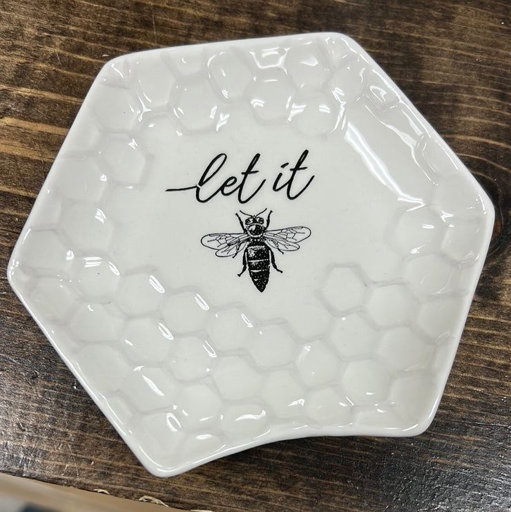 Ceramic Bee Spoon Rest
