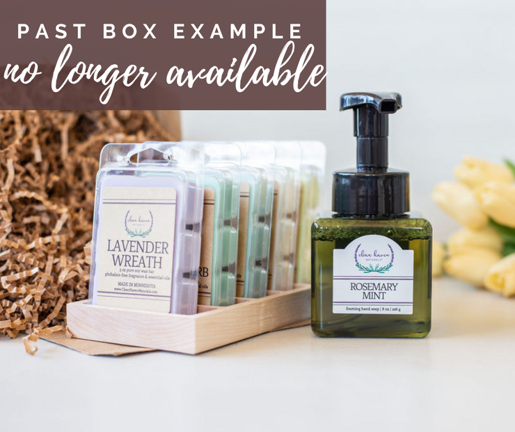 October Clean Haven Naturals Surprise Monthly Subscription Box