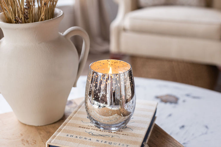 Mercury Glass Decor Candles [limited edition]