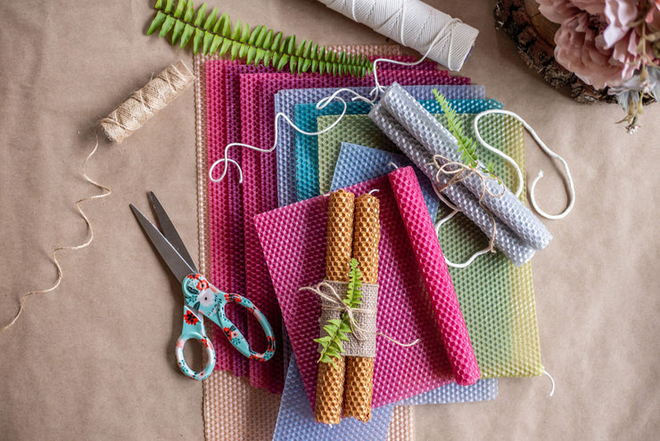 Rolled Beeswax Candle Take Home Kit
