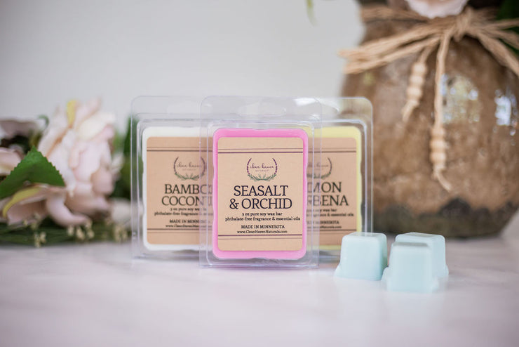 Soy Wax Melt Bar Trio