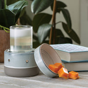 Glazed Concrete 2-in-1 Deluxe Warmer