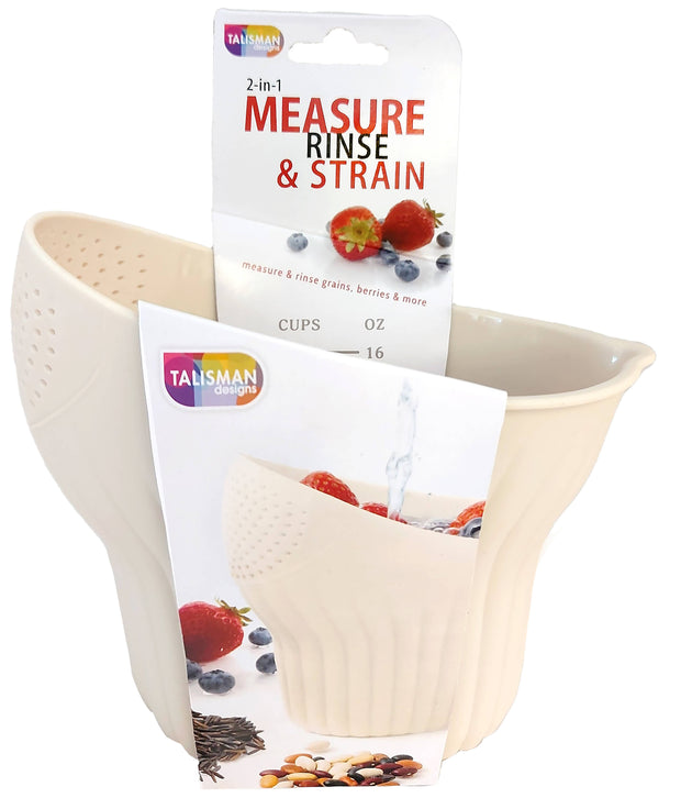 Measure Rinse & Strain: Cream