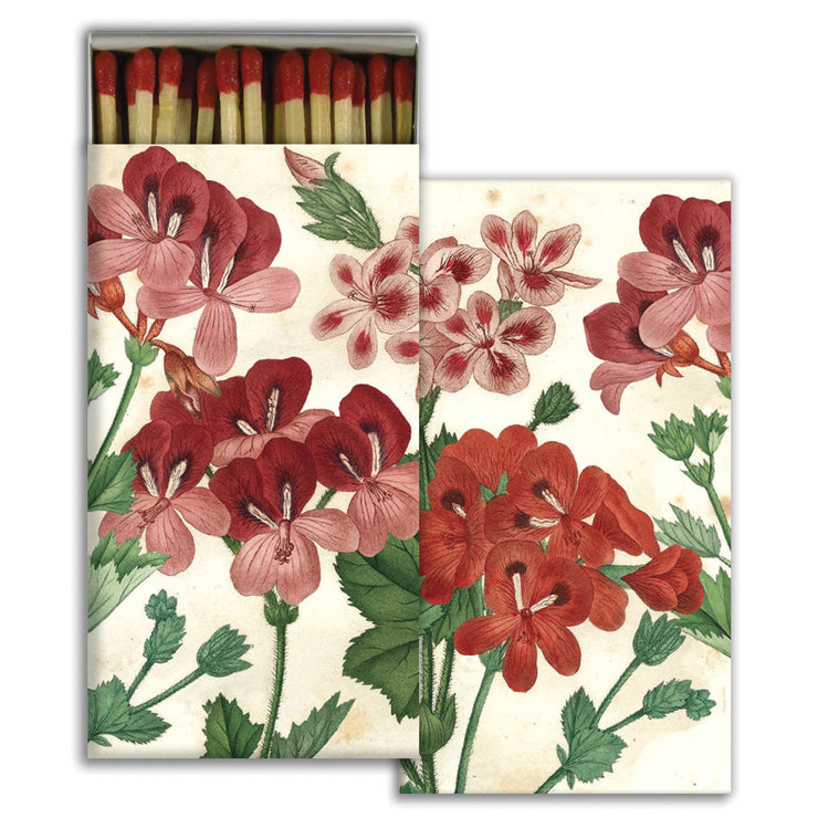 Matches - Geraniums