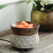 Geometric 2-in-1 Wax Warmer