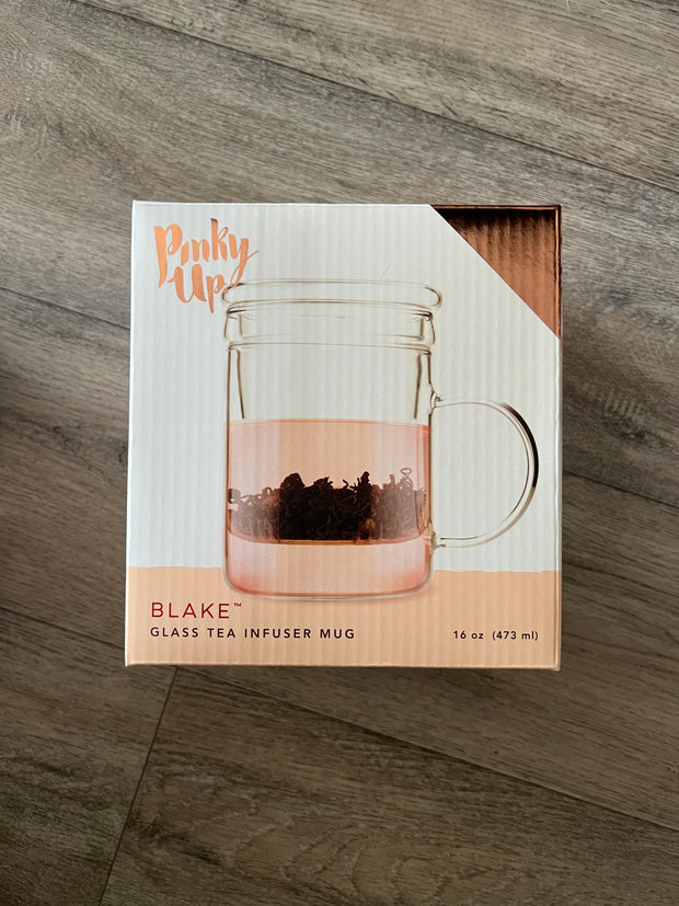 Pinky Up Blake Glass Tea Infuser