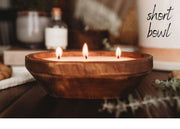 Wood Bowl Candlemaking Class