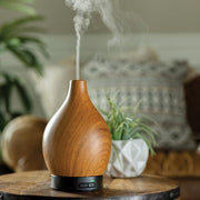 Wood Grain Vase 100ml Essential Oil Diffuser