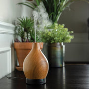 Wood Grain Vase 100ml Essential Oil Diffuser